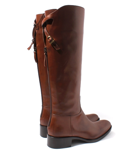 SARTORE(サルトル)の「SARTORE:BACK STRAP RIDING BOOTS(ブーツ・レディース・ブラック/ブラウン系その他・35.5/36/36.5/37/37.5)」の5枚目の写真