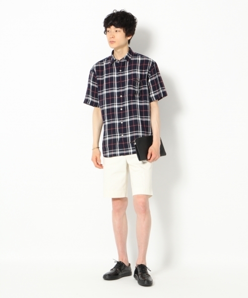 GLOBAL WORK(グローバルワーク)の「【吸水速乾】ストレッチチノショーツ/735036(チノパンツ・メンズ・ブラック/ネイビー/ホワイト/グレー/ホワイト系その他/ベージュ系その他/グリーン・SMALL/LARGE/X-LARGE/MEDIUM)」の18枚目の写真