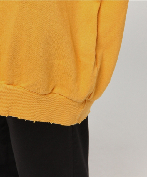 PUNYUS（プニュズ）の「クラッシュスウェット（スウェット・レディース・ホワイト/ブラック/レッド/ピンク/イエロー・4/3）」の11枚目の写真