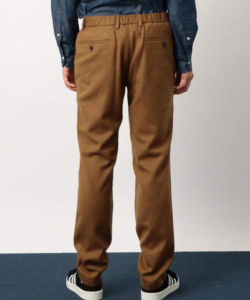 green label relaxing（グリーンレーベルリラクシング）の「CM ストレッチ サキソニー ナロー ユーティリティ パンツ ＜ストレッチ・撥水性＞ ◆（その他パンツ・メンズ・ネイビー/ブラウン/グレー/その他1・SMALL/MEDIUM/LARGE/X-LARGE）」の19枚目の写真