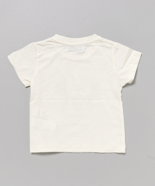 AZUL by moussy（アズールバイマウジー）の「MINNIE 半袖 TEE（Tシャツ/カットソー・キッズ・オフホワイト/ライトブルー・100/110/120/130）」の6枚目の写真