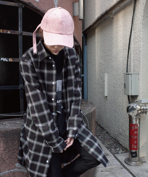 rovtski（ロフトスキー）の「スエードエンブレムキャップ/XG17122500（キャップ・メンズ・ブラック/ベージュ/グレー/レッド/ピンク・FREE）」の11枚目の写真