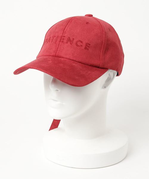 rovtski（ロフトスキー）の「スエードエンブレムキャップ/XG17122500（キャップ・メンズ・ブラック/ベージュ/グレー/レッド/ピンク・FREE）」の5枚目の写真