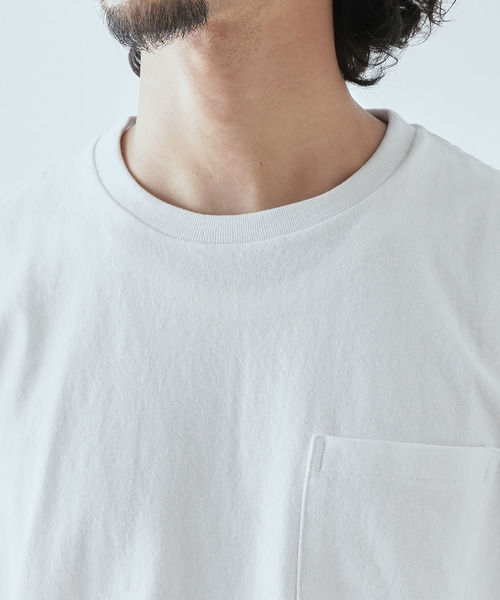 FRUIT OF THE LOOM（フルーツオブザルーム）の「【FRUIT OF THE LOOM/フルーツオブザルーム】別注3パックTシャツ/タンクトップ（Tシャツ/カットソー・メンズ・ホワイト×ブラック・S/M/L/XL）」の10枚目の写真