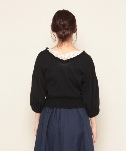 PAGEBOY(ページボーイ)の「2WAYフリルカーディガン(カーディガン/ボレロ・レディース・ライトグレー/ブラック/オフホワイト・FREE)」の15枚目の写真