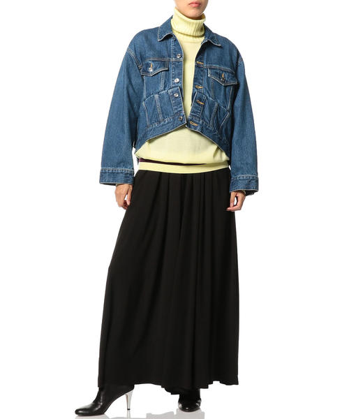 ASTRAET(アストラット)の「ASTRAET(アストラット)フレア イージー ワイドパンツ(その他パンツ・レディース・ブラック・1/0)」の6枚目の写真