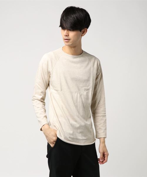 Spinner Bait(スピナーベイト)の「☆【SPINNER BAIT】スピナーベイト ラフィトップ 裏毛 カットソー (102RF)(Tシャツ/カットソー)」|ホワイト