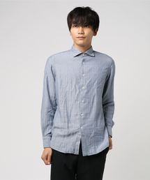 GUY ROVER ワイドカラーネルシャツ
