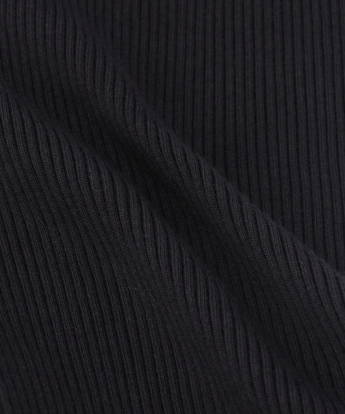SHIPS（シップス）の「YOUNG&OLSEN:【SHIPS別注】リブトラウザーパンツ（その他パンツ・レディース・ブラック/パープル・ONE SIZE）」の6枚目の写真