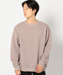 crepuscule | crepuscule: 【MOSS STITCH】 クルーネック ニット(スウェット)