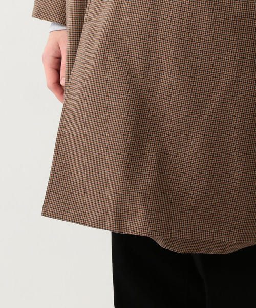 Steven Alan（スティーブンアラン）の「＜Steven Alan＞ C/W GUN CLUB CHECK 3WY BAL COLLAR COAT/コート（ステンカラーコート・メンズ・ブラウン・SMALL/MEDIUM/LARGE）」の3枚目の写真
