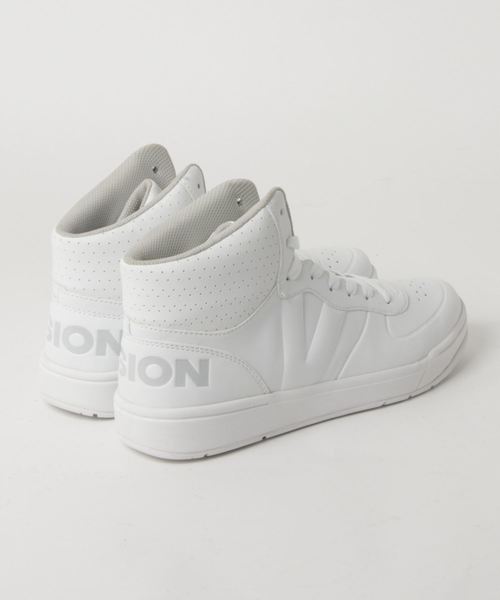 VISION STREET WEAR(ヴィジョンストリートウェア)の「【VISION】ダンスシューズ / ハイカットスニーカーVENTURA(スニーカー・メンズ・ホワイト/ブラック/シルバー/レッド・MEDIUM/LARGE/X-LARGE/XX-LARGE/SMALL/X-SMALL)」の5枚目の写真