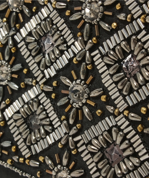 ROSE BUD（ローズバッド）の「(SJK BAGS) PU.BT2723 BRONZE BEADS WORK CLUTCH BAG[結婚式＆パーティーにもオススメ]（クラッチバッグ・レディース・ブロンズ・ONE SIZE）」の7枚目の写真