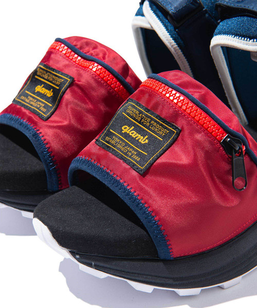 glamb（グラム）の「Vilma sandals / ヴィルマサンダル（サンダル・メンズ・ブラック/カーキ/レッド/オレンジ・1/2/4/S/M/L/3）」の11枚目の写真