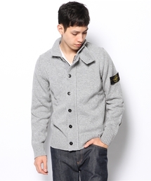 STONE  ニットブルゾン 中古・古着通販】STONE ISLAND (ストーンアイランド) ニットブルゾン