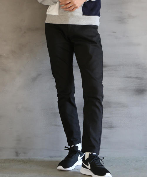 coen（コーエン）の「イージースリム(coen EASY SLIM）2019SS)（その他パンツ・メンズ・ベージュ/Brick /コバルトブルー/レッド/オリーブ/ブラック/ナチュラル・LARGE/MEDIUM/SMALL/X-LARGE）」の2枚目の写真