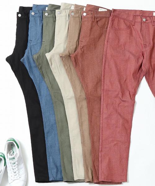 coen（コーエン）の「イージースリム(coen EASY SLIM）2019SS)（その他パンツ・メンズ・ベージュ/Brick /コバルトブルー/レッド/オリーブ/ブラック/ナチュラル・LARGE/MEDIUM/SMALL/X-LARGE）」の13枚目の写真