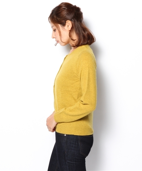 BEAUTY&YOUTH UNITED ARROWS（ビューティーアンドユースユナイテッドアローズ）の「BYBC パラダイスカーディガン　◆（カーディガン/ボレロ・レディース・ブラック/モカ/レッド/ロイヤルブルー/マスタード・フリー）」の9枚目の写真