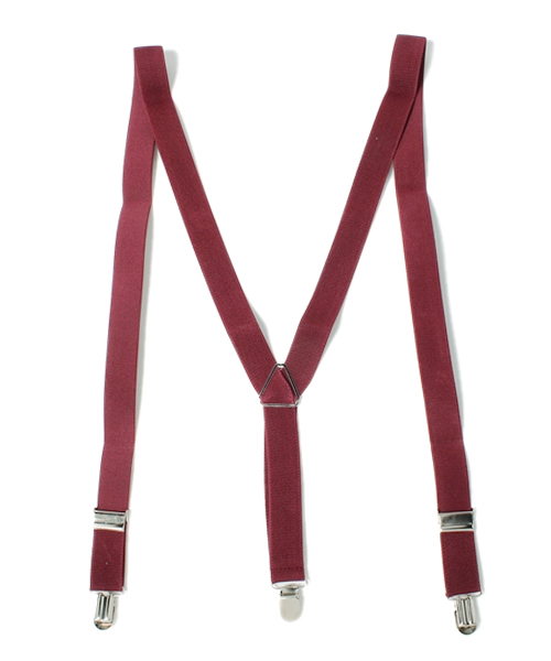 WEGO（ウィゴー）の「WEGO/ゴムサスペンダー（サスペンダー・レディース・ブラック/ネイビー/ワイン・FREE）」の4枚目の写真