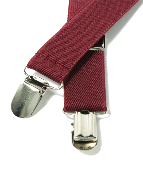 WEGO（ウィゴー）の「WEGO/ゴムサスペンダー（サスペンダー・レディース・ブラック/ネイビー/ワイン・FREE）」の5枚目の写真