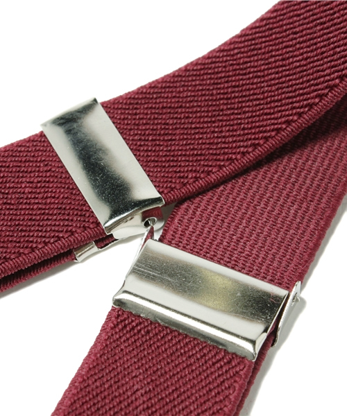 WEGO（ウィゴー）の「WEGO/ゴムサスペンダー（サスペンダー・レディース・ブラック/ネイビー/ワイン・FREE）」の6枚目の写真