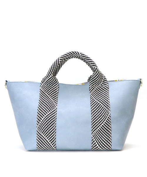 BASE(ベース)の「ラメ入りテープハンドルトートバッグ(トートバッグ・レディース・ブラック/シルバー/アイボリー/ブルー/ベージュ・FREE)」の5枚目の写真