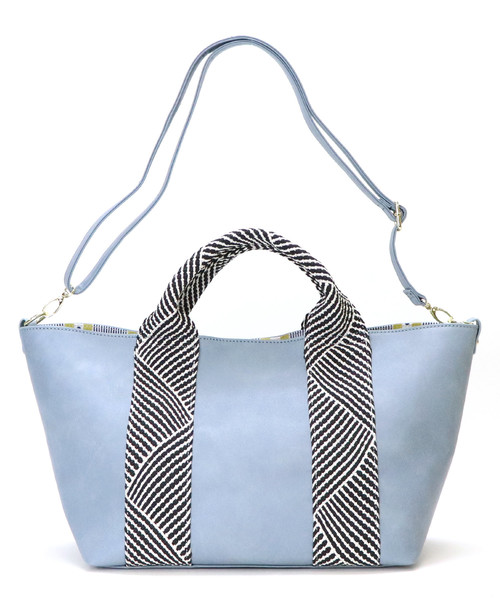 BASE(ベース)の「ラメ入りテープハンドルトートバッグ(トートバッグ・レディース・ブラック/シルバー/アイボリー/ブルー/ベージュ・FREE)」の15枚目の写真