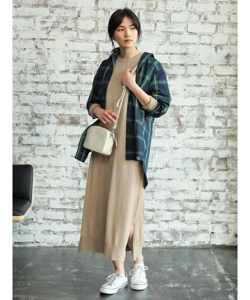 AMERICAN HOLIC(アメリカンホリック)の「前後差シャツチュニック*(チュニック・レディース・その他5/ストライプ/オフホワイト/サックスブルー/ネイビー/マルチ・FREE)」の17枚目の写真