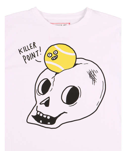 セール Hydrogen ハイドロゲン レディース スカル キラー ポイント Tシャツ Skull Killer Point Tee Tシャツ カットソー Hydrogen ハイドロゲン のファッション通販 Zozotown