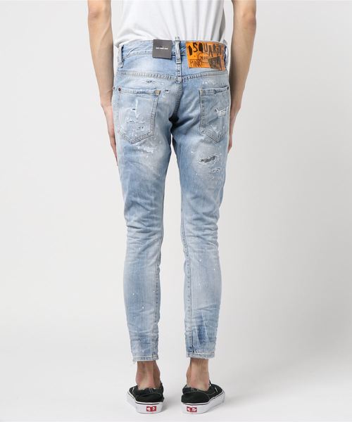 DSQUARED2（ディースクエアード）の「PANTS 5 POCKETS /SEXY TWIST JEAN /LIGHT PIRANHA WASH /0191（デニムパンツ・メンズ・ブルー・46/44/50/48/42）」の3枚目の写真