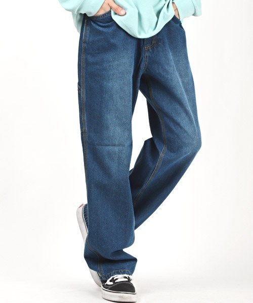 デニムペインターパンツ（デニムパンツ）｜LUXSTYLE（ラグスタイル）