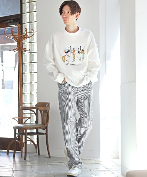 LUXSTYLE(ラグスタイル)の「デニムペインターパンツ(デニムパンツ・メンズ・ブルー系その他/ワンウォッシュ/ブルー/その他・M/L/XL)」の19枚目の写真