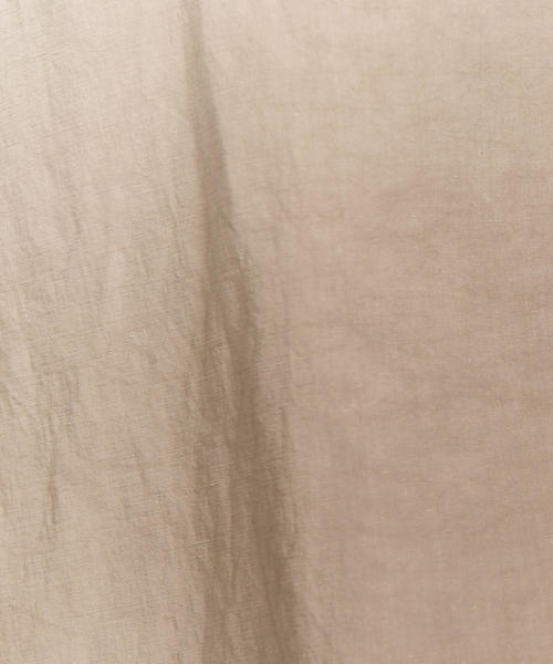 BEAUTY&YOUTH UNITED ARROWS（ビューティーアンドユースユナイテッドアローズ）の「＜BRISEMY＞リネンコットンカシュクールワンピース（ワンピース・レディース・ブラウン/ベージュ・38）」の17枚目の写真