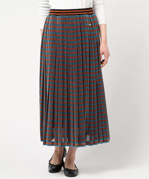 Muveilリボン柄 プリーツスカート 38 Muveilリボン柄 プリーツスカート 38 SKIRT商品一覧 | MUVEIL