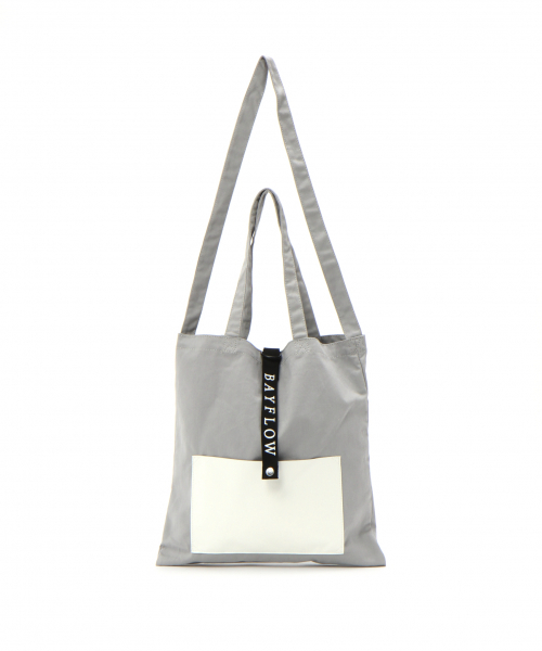 BAYFLOW（ベイフロー）の「ポータブルバッグ（トートバッグ・レディース・ネイビー/ブラウン/グレー/オフホワイト・FREE）」の20枚目の写真