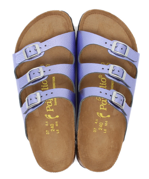 未使用】ビルケンシュトック フロリダ シルバー サンダル 37