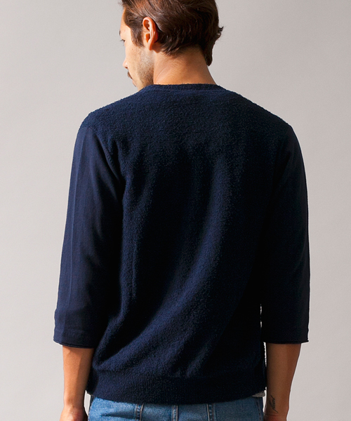 BEAUTY&YOUTH UNITED ARROWS（ビューティーアンドユースユナイテッドアローズ）の「BY コンビ V カーディガン（カーディガン/ボレロ・メンズ・グレー/ネイビー・LARGE/X-LARGE/SMALL/MEDIUM）」の9枚目の写真