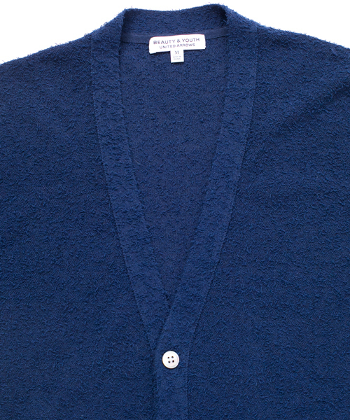 BEAUTY&YOUTH UNITED ARROWS（ビューティーアンドユースユナイテッドアローズ）の「BY コンビ V カーディガン（カーディガン/ボレロ・メンズ・グレー/ネイビー・LARGE/X-LARGE/SMALL/MEDIUM）」の10枚目の写真