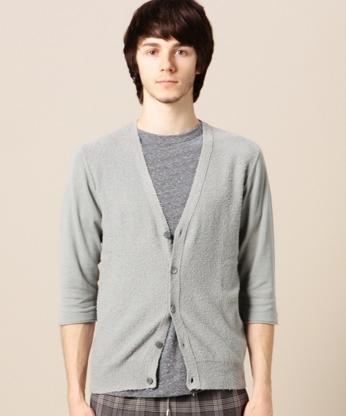 BEAUTY&YOUTH UNITED ARROWS（ビューティーアンドユースユナイテッドアローズ）の「BY コンビ V カーディガン（カーディガン/ボレロ・メンズ・グレー/ネイビー・LARGE/X-LARGE/SMALL/MEDIUM）」の20枚目の写真