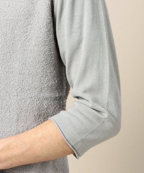 BEAUTY&YOUTH UNITED ARROWS（ビューティーアンドユースユナイテッドアローズ）の「BY コンビ V カーディガン（カーディガン/ボレロ・メンズ・グレー/ネイビー・LARGE/X-LARGE/SMALL/MEDIUM）」の16枚目の写真