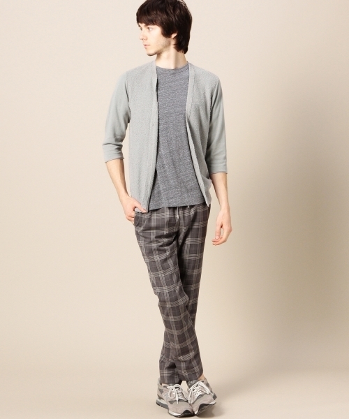 BEAUTY&YOUTH UNITED ARROWS（ビューティーアンドユースユナイテッドアローズ）の「BY コンビ V カーディガン（カーディガン/ボレロ・メンズ・グレー/ネイビー・LARGE/X-LARGE/SMALL/MEDIUM）」の19枚目の写真