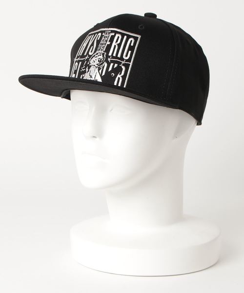 HYSTERIC GLAMOUR（ヒステリックグラマー）の「HYSTERIC LIVE刺繍 キャップ（キャップ・メンズ・ブルー/ブラウン/ブラック・FREE）」の6枚目の写真