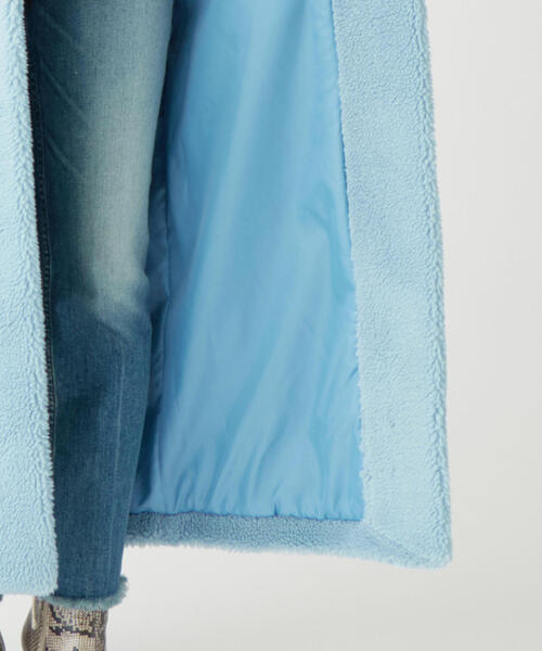 STAND（スタンド）の「【EMMEL REFINES】STAND STUDIO（スタンド スタジオ）ベルト付き ロングコート（その他アウター・レディース・ライトブルー・32）」の16枚目の写真