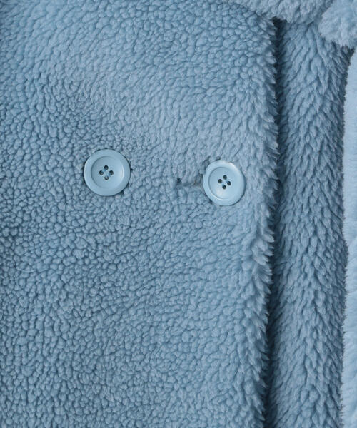 STAND（スタンド）の「【EMMEL REFINES】STAND STUDIO（スタンド スタジオ）ベルト付き ロングコート（その他アウター・レディース・ライトブルー・32）」の4枚目の写真