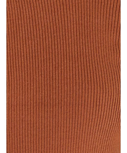 RESEXXY（リゼクシー）の「【WEB限定】アシメデコルテニットトップス（ニット/セーター・レディース・ブラック/ブラウン/カーキ・FREE）」の6枚目の写真