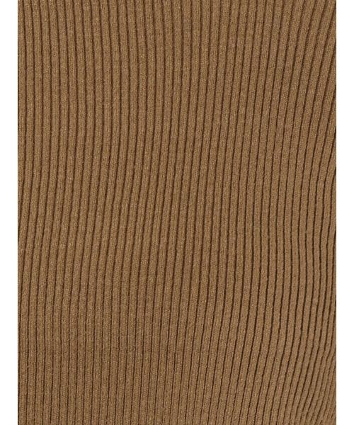 RESEXXY（リゼクシー）の「【WEB限定】アシメデコルテニットトップス（ニット/セーター・レディース・ブラック/ブラウン/カーキ・FREE）」の5枚目の写真