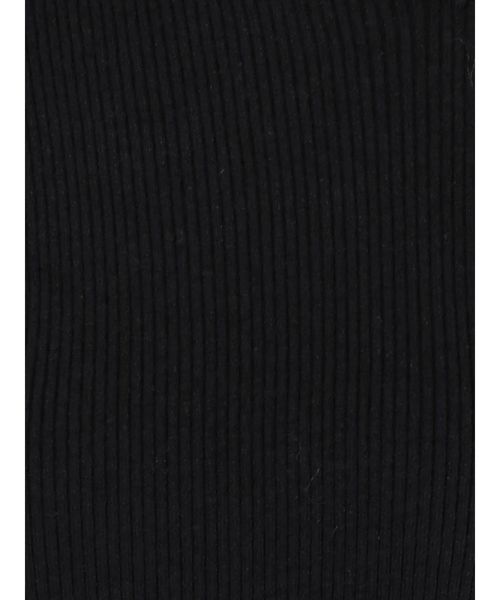 RESEXXY（リゼクシー）の「【WEB限定】アシメデコルテニットトップス（ニット/セーター・レディース・ブラック/ブラウン/カーキ・FREE）」の4枚目の写真