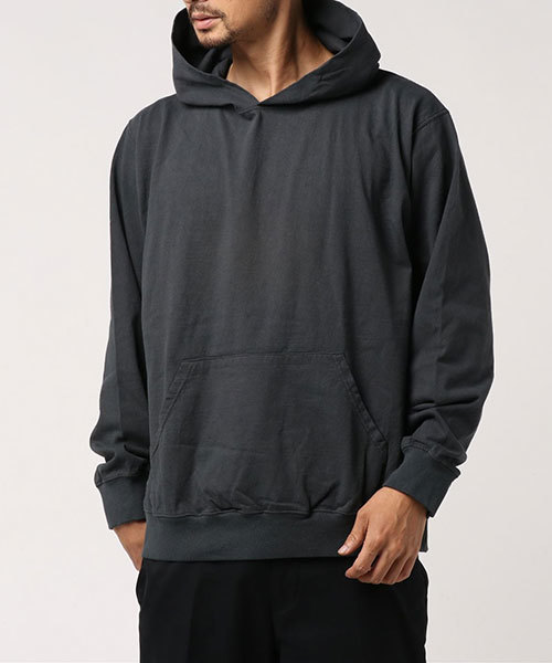 Goodwear(Since1983)(グッドウェア)の「【MADE IN USA】L/S HOOD TEE / ロングスリーブフードT(パーカー・メンズ・ホワイト/ブラック/ベージュ系その他/パープル系その他/ブラウン系その他/ヘザーグレー/ブラック系その他/ダークオリーブ/ネイビー/ライトグレー/チャコールグレー/モスグリーン/ボルドー/カーキブラウン/オレンジ系その他/グリーン系その他/ブルー系その他/ナチュラル/ベージュ/ブラウン系その他3/ブラウン系その他2/ブルー系その他2・SMALL/MEDIUM/LARGE/X-LARGE)」の4枚目の写真