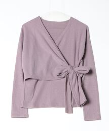 Culture Medium（カルチャーミディアム）の「起毛リブカシュクールトップス（Tシャツ/カットソー）」