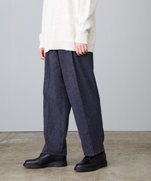 JUNRED | ツイーディーチェックワイドパンツ(その他パンツ)